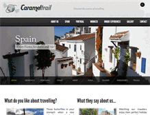 Tablet Screenshot of carameltrail.com